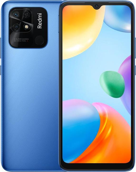 Produktbild Xiaomi Redmi 10C (64 GB, Ocean Blue, 6.71", Dual SIM, 2 Mpx, 4G)