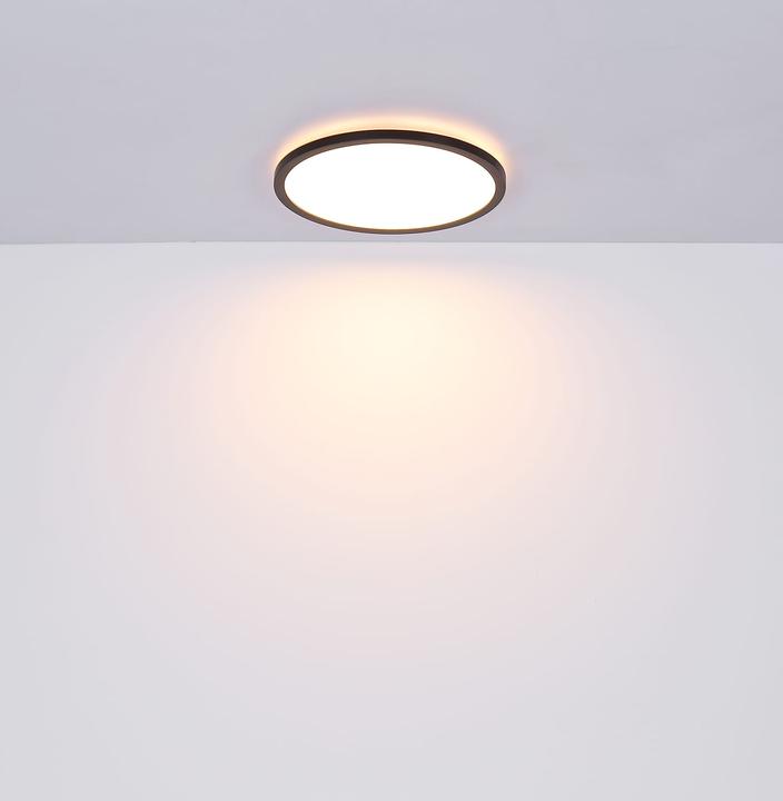 Image du produit Globo Plafonnier Sapana noir 1xLED (2200 lm)