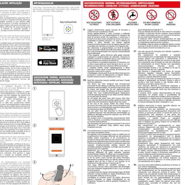 Image du produit Claber Tempo myAquaSolar (Ordinateur d'irrigation)