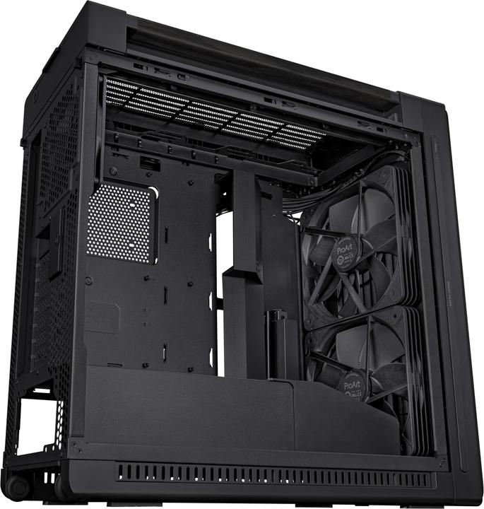 Actual product image ASUS Case PROART PA602 WOOD METAL PWM BLACK (Mini-DTX, ATX, Mini-ITX, mATX, DTX)