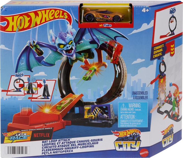 Image du produit Hot Wheels City Nemesis Bat vs Tire Shop