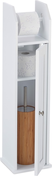 Actual product image Relaxdays Toilet Paper Holder, Standing