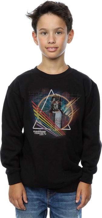 Actual product image Boys Guardians Of The Galaxy Neon Star Lord Masked Sweatshirt (128)