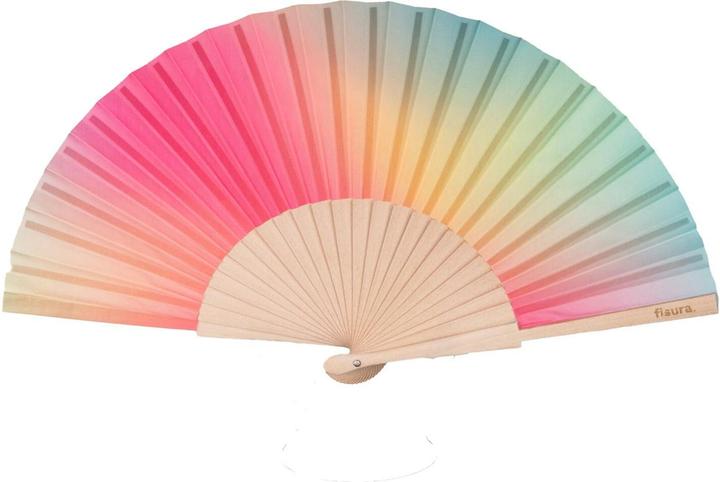 Produktbild Fisura Handfächer GRADIENT pink & green
