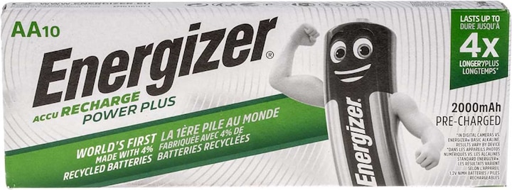 Immagine prodotto Energizer Ricarica (10 pz., AA, 2000 mAh)