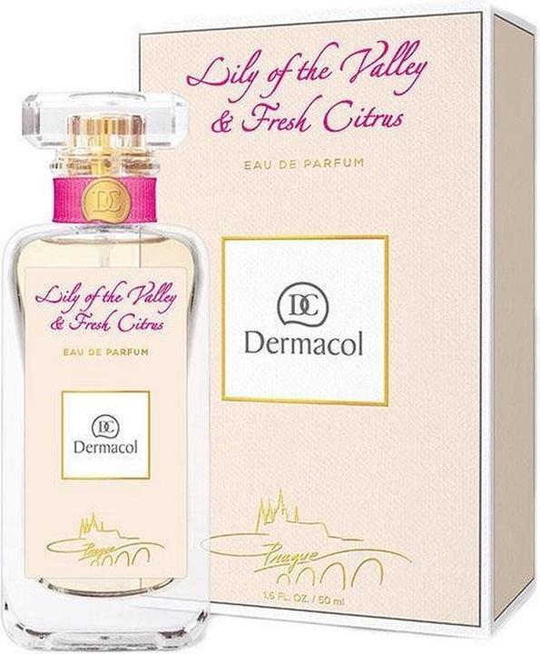 Actual product image Dermacol Lily of the Valley and Fresh Citrus (Eau de parfum, 50 ml)
