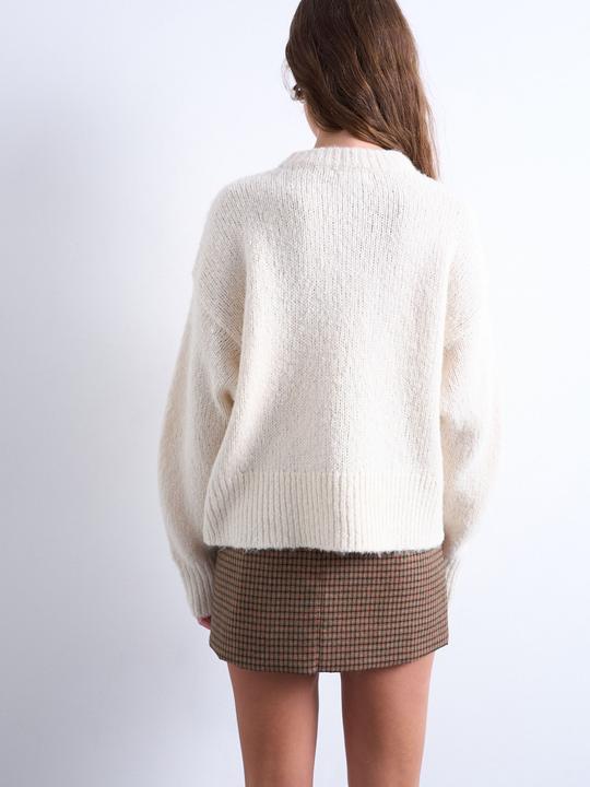 Actual product image Spokey Normal geschnitten Rundhalsausschnitt Pullover Strickpullover (S)