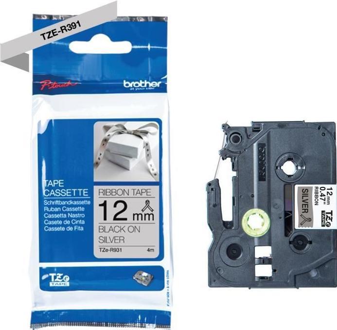 Produktbild Brother TZe-R931 (1.20 cm, Silber)