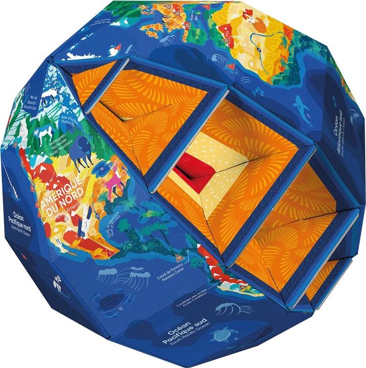 Actual product image Poppik My craft globe, Our planet