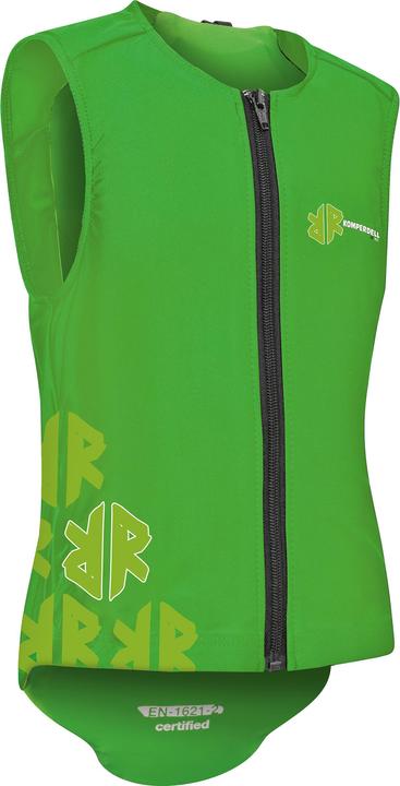 Komperdell AIR VEST Junior grn green Grösse: 104 (116, Rückenprotektor, Einzelstück)