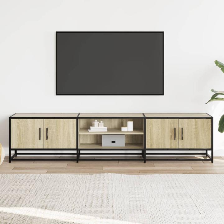 Image du produit VidaXL Armoire TV Lowboard Meuble TV Chêne Sonoma (180 x 35 x 41 cm)