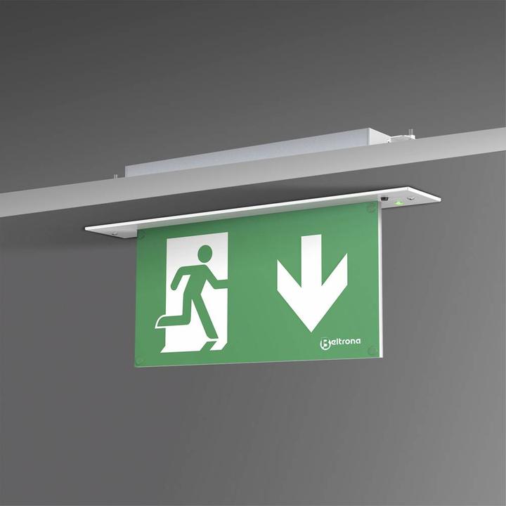 Produktbild Beltrona MEXM82506ZB LED Fluchtweg-Notbeleuchtung Deckeneinbaumontage
