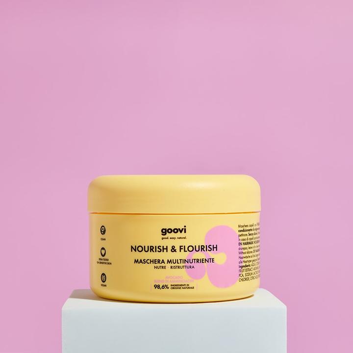 Produktbild Goovi NOURISH & FLOURISH Haarmaske Multinährstoffe 200 ml (200 ml)