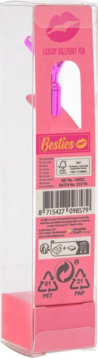 Actual product image Besties Luxury biros (Multicoloured, 1 x)
