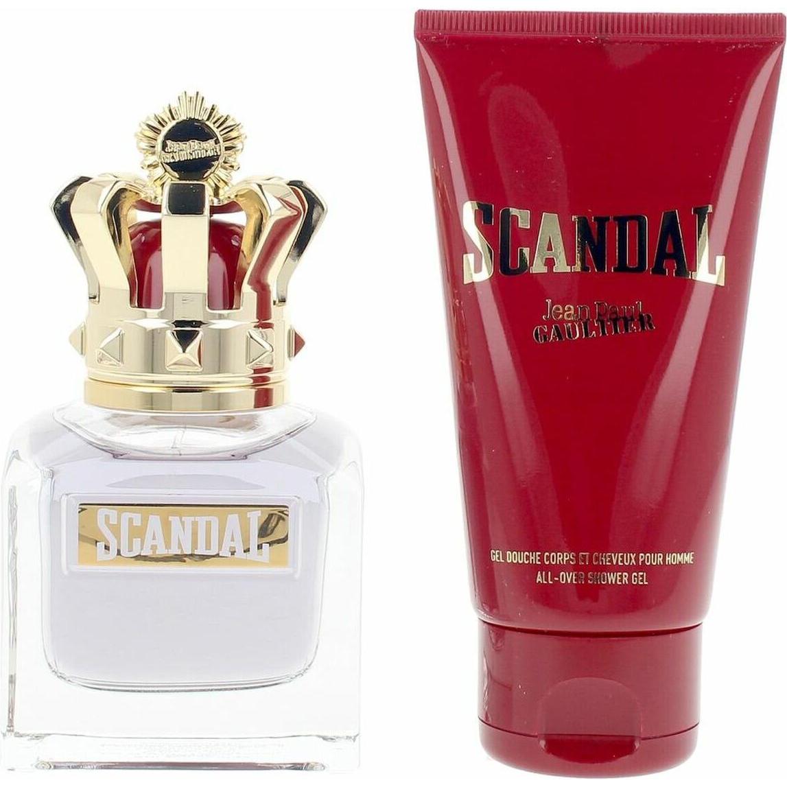 Gaultier Uomo Set Regalo Bellezza, Scandal Pour Homme Eau De Parfum 50Ml & Shower Gel 75Ml (Set Di Profumi)