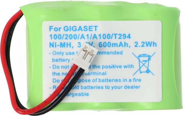 Actual product image Siemens Battery Gigaset 100, 200, A1, A100