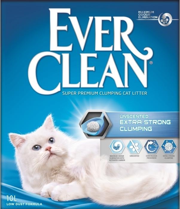 Image du produit Everclean Unscented extra strong clumping (Agglomérant, 9.50 kg)