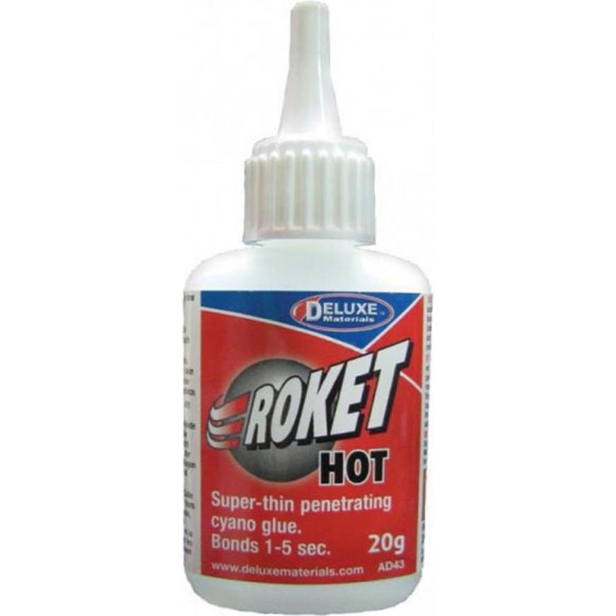 Deluxe Materials, Klebstoff, Roket Hot CA 20g (35 g, 1 ml)
