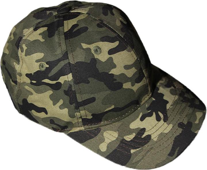 Actual product image Bertie & Bo Baseball cap camouflage pattern