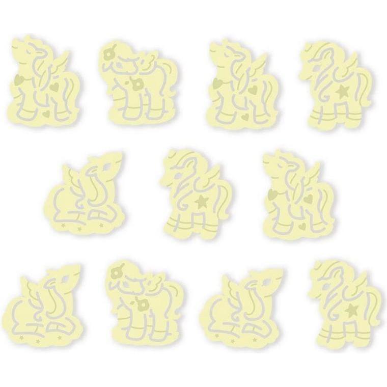 Thumbnail - 4M Fosforescerend PACK: eenhoorns bevat 12 stuks