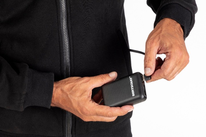 Immagine prodotto Bertschat Felpa con cappuccio riscaldata a doppio riscaldamento (XXL)