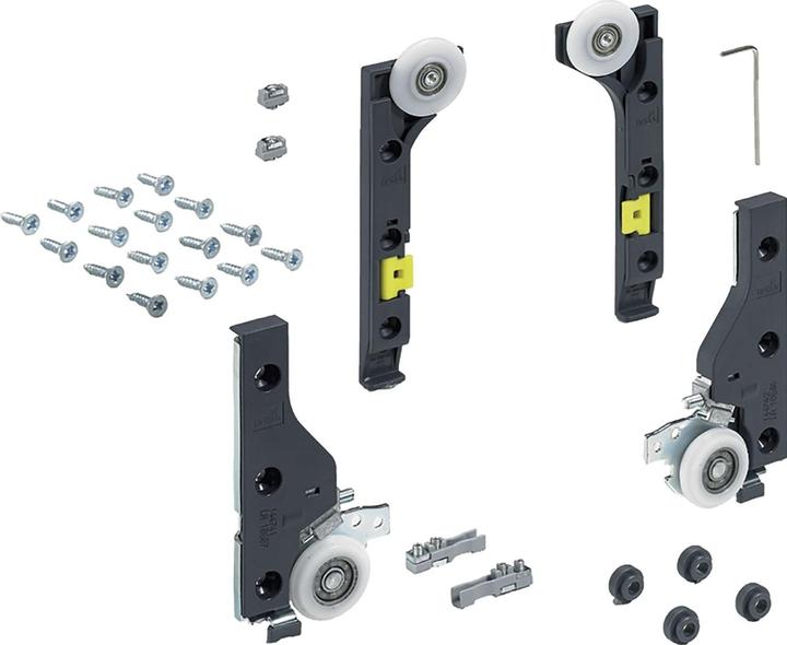 Actual product image Hettich Sliding door fittings SlideLine M, Forslide