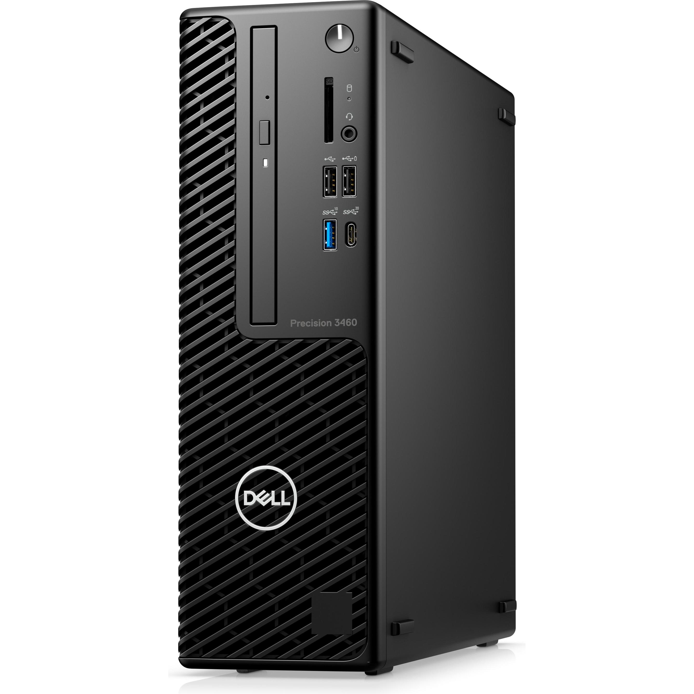 Dell Precision 3460 (Intel Core i7-14700, 16 GB, 512 GB, UHD Graphics 770), PC, Schwarz