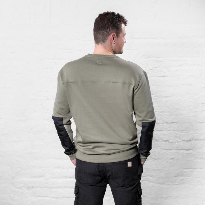 Produktbild Stier Heavy Crew Sweater duty organic cotton XL olive (XL)