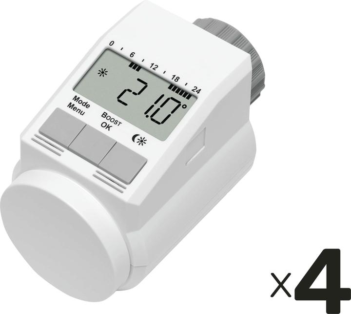 Produktbild Eqiva Heizkörper-Thermostat Typ L 130809G0, 4 Stück