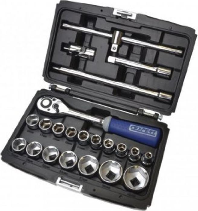Image du produit Expert by Facom 22 PC 1/2" METRIC 6PT SKT SET