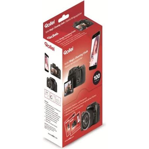 Rollei Reinigungstücher 100 Stück, Kamerareinigung