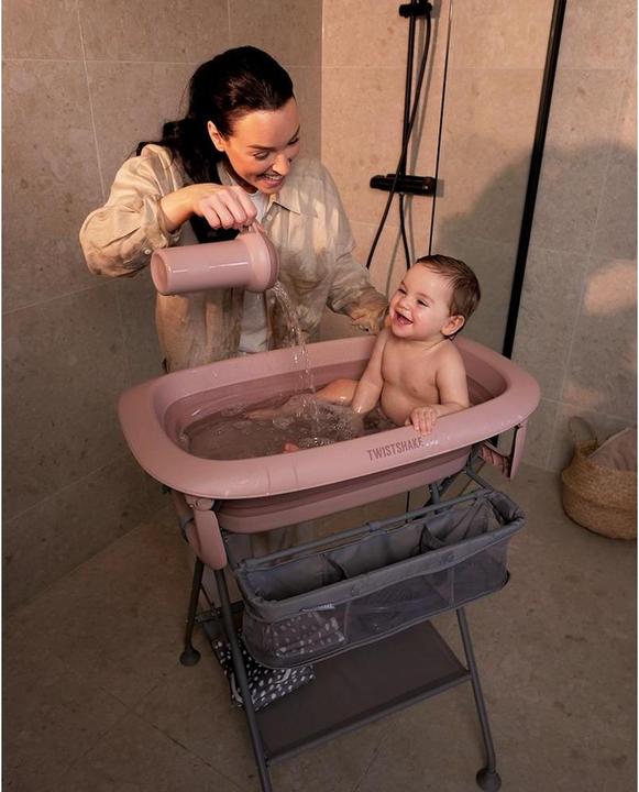 Produktbild Twistshake Badewannen + Kissen & Rinser