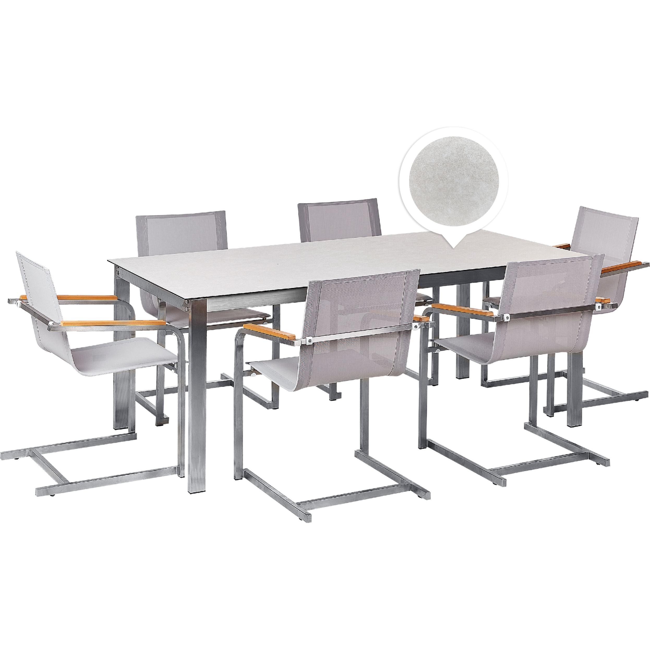 Beliani, Gartentisch + Balkontisch, Cosoleto (180 cm)