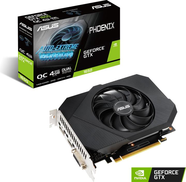 Produktbild ASUS Phoenix GeForce GTX 1650 OC Edition (4 GB)