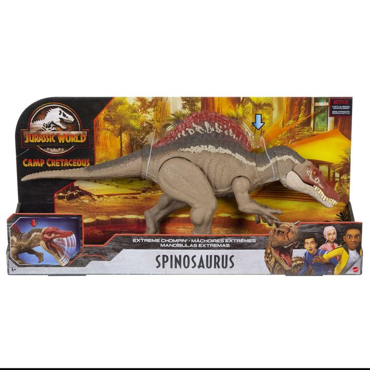 Image du produit Mattel Jurassic World Spinosaurus mordant