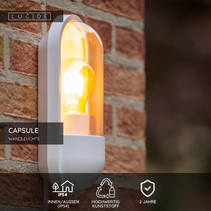 Actual product image Lucide Wall & Ceiling Lights (E27, IP54)