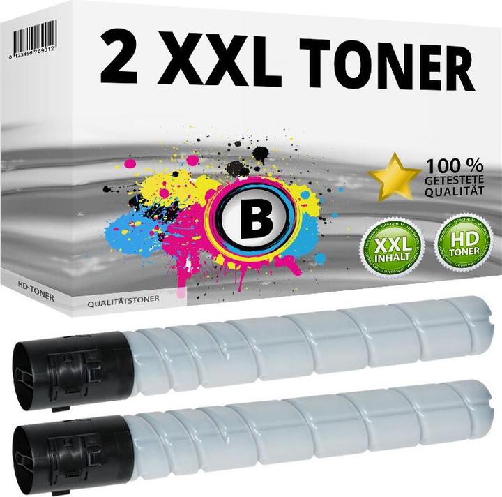 Image du produit Druckfuxx 2x Toner für Konica Minolta TN-321 Bizhub C224 C224e C284e C364e A33K1