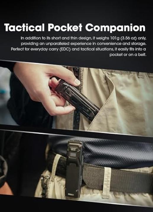 Actual product image Nitecore EDC23 (10.28 cm, 2500 lm)