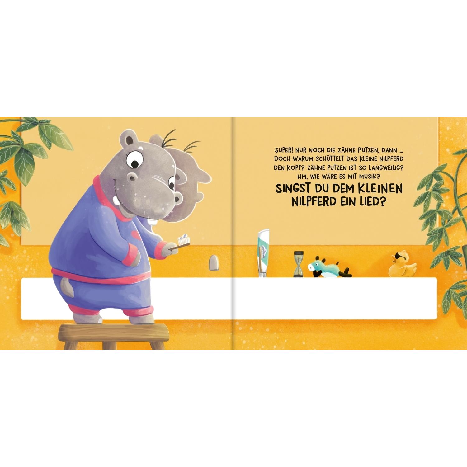 Thumbnail - Hüpf in die Wanne, kleines Nilpferd!, Kinderbücher von Nanna Neßhöver