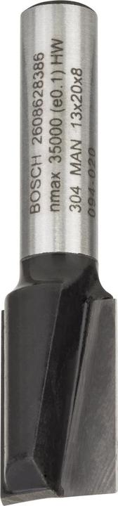 Immagine prodotto Bosch Professional Zubehör Fresa per scanalature, 8 mm, D1 13 mm, L 19,6 mm, G 51 mm. Per le frese manuali