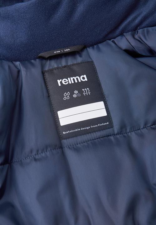 Actual product image Reima tec reflective winter jacket Silda Navy (104)