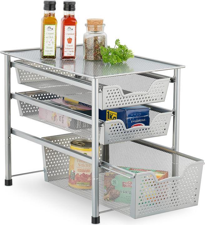 Actual product image Relaxdays Drawer shelf