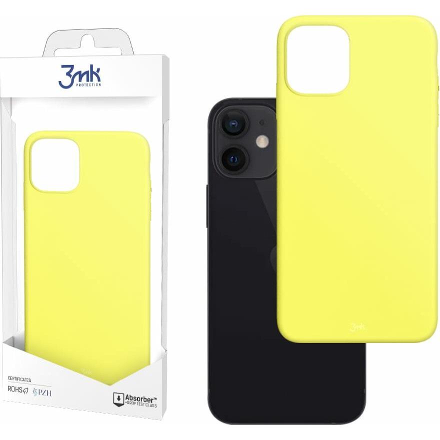 Thumbnail - 3MK Matt Case for iPhone 13 lime (Apple iPhone 13), Smartphone Hülle, Gelb