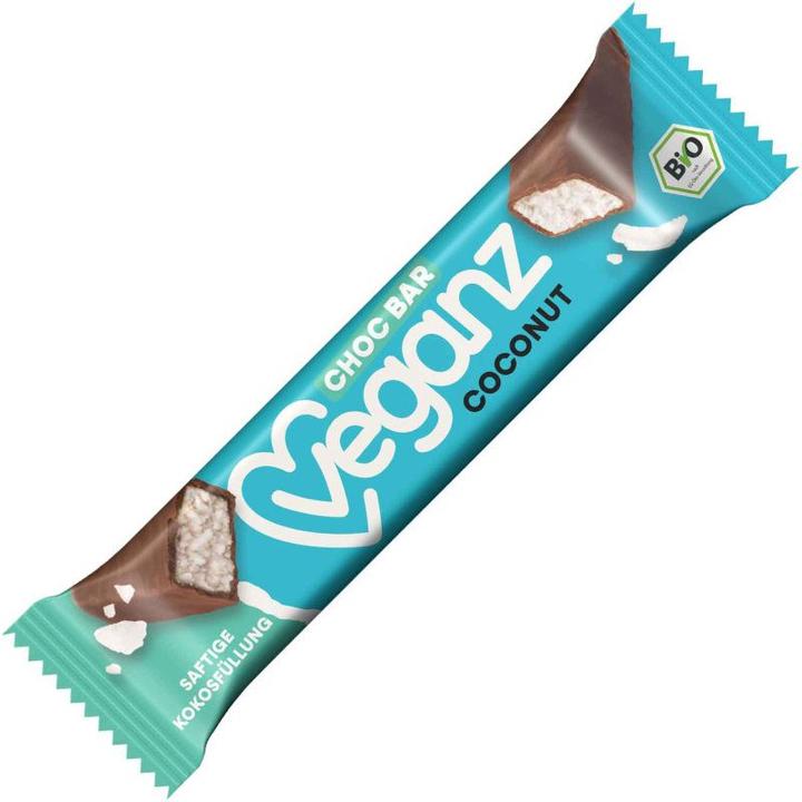 Image du produit Veganz Choc Bar Coconut Bio (40 g)