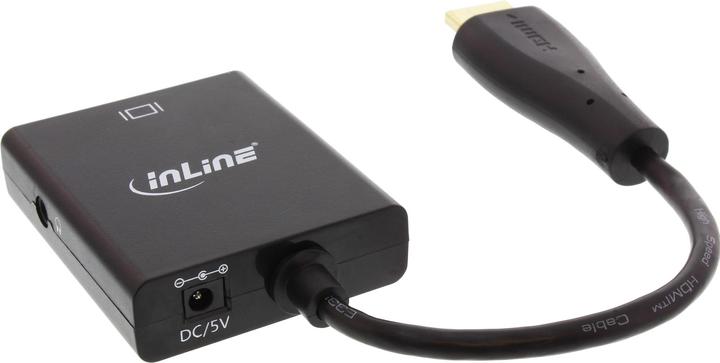 InLine Cavo convertitore da HDMI a VGA e audio stereo 1080p (Digitale -> Analogico)