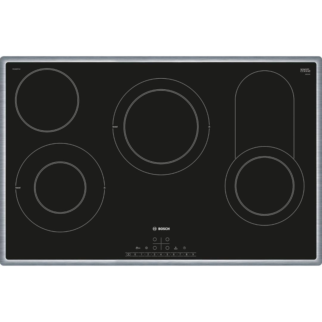 Bosch Hausgeräte PKC845FP1D, Kochfeld, Schwarz