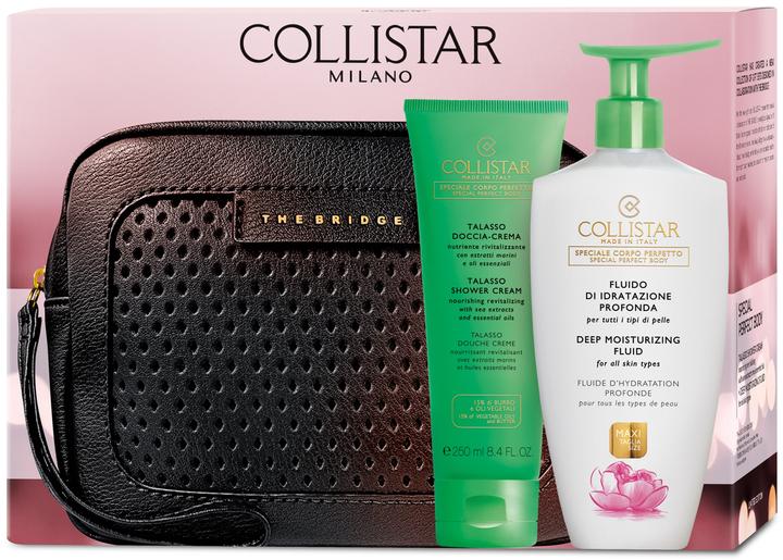 Produktbild Collistar CS Body - Deep Moisturizing Fluid & Talasso Shower Cream Set (Gesichtspflege set)