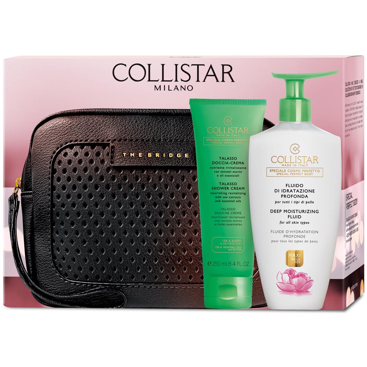 Thumbnail - Collistar, Beauty Geschenkset, CS Body - Deep Moisturizing Fluid & Talasso Shower Cream Set (Gesichtspflege set)