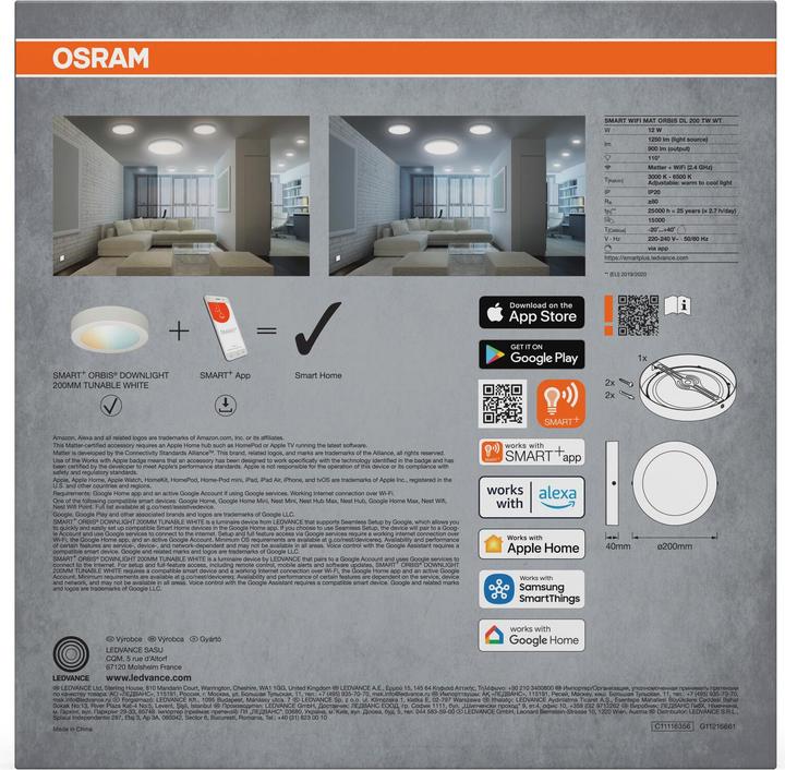 Produktbild Osram SMART+ Matter Orbis (900 lm)