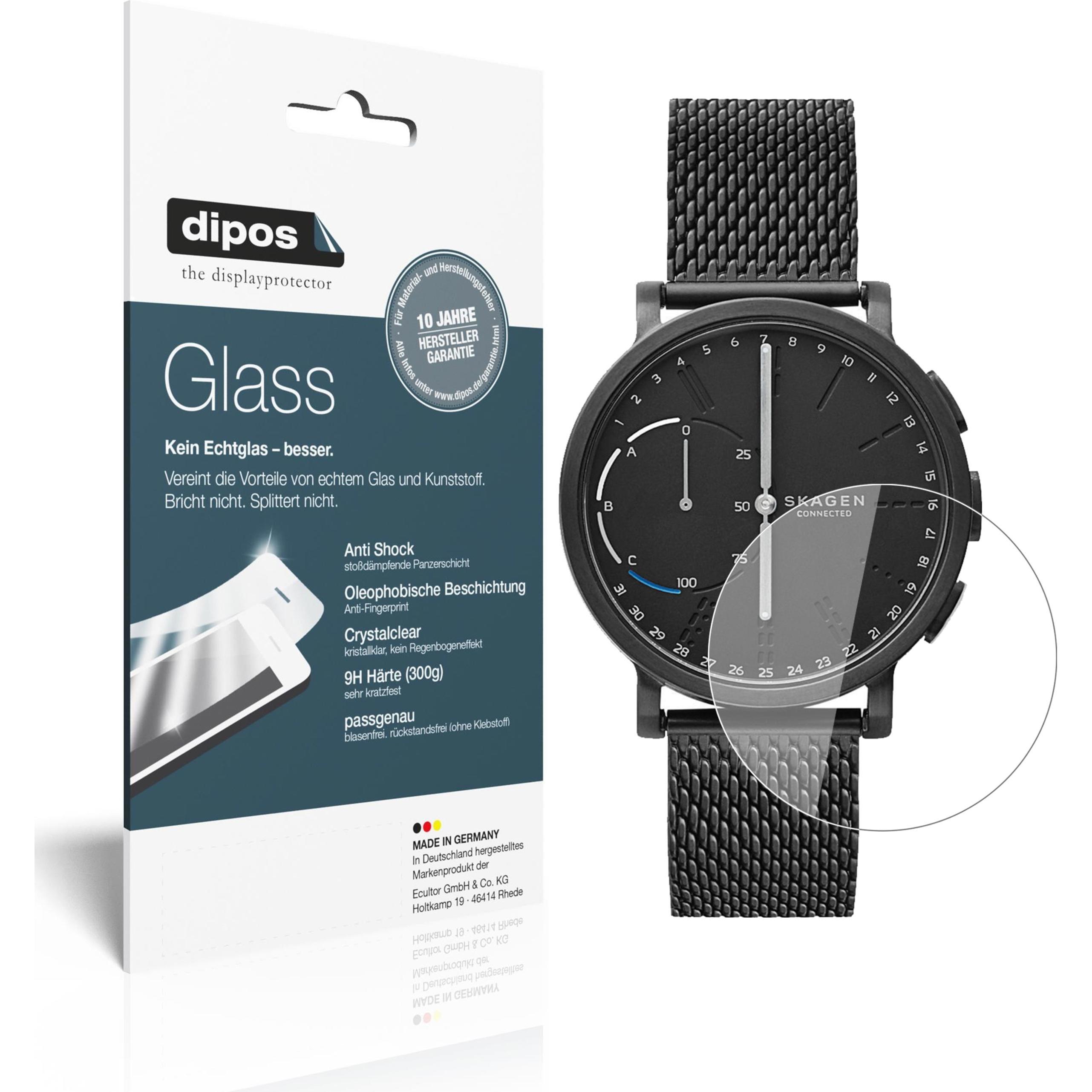 Dipos Displayschutz Anti-Shock, Smartwatch Schutzfolie, Transparent